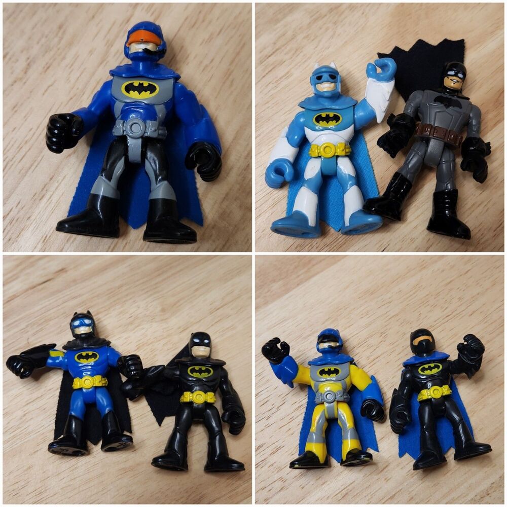 Imaginext Batman Figurine Lot 7‑Pc Mixed Characters Fisher‑Price DC Comics